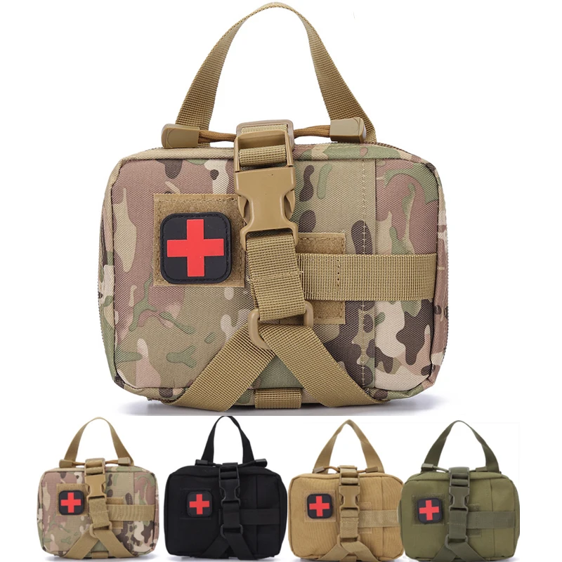 Multifunction Hunting Bags Emergency First Aid Bag Survive Kit Tactical Molle Belt Waist Bag Military Medical EMT Waist Pack Bag