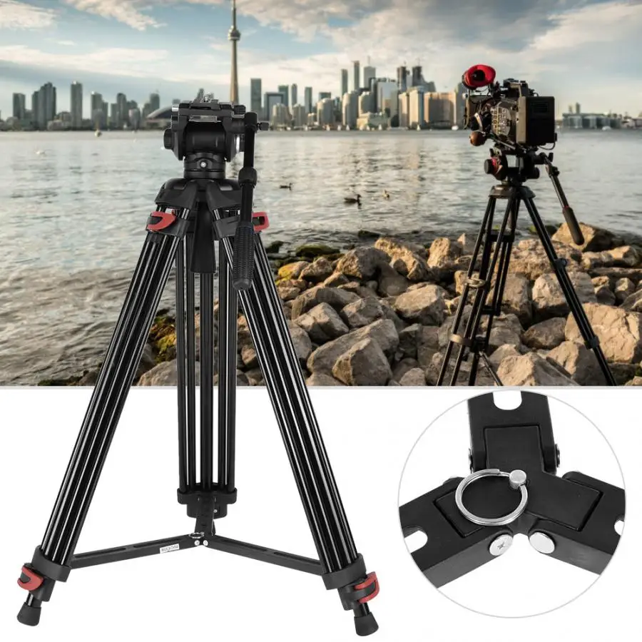 

VBESTLIFE XTK-8018 Professional Photography DV Video Camera Tripod 1.8m
