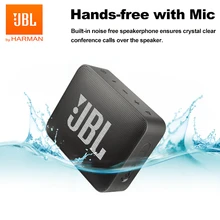 JBL GO2 GO 2 Portable Wireless Bluetooth Speaker IPX7 Waterproof Outdoor Sport Bluetooth Speaker With Mic Hands-free Subwoofer