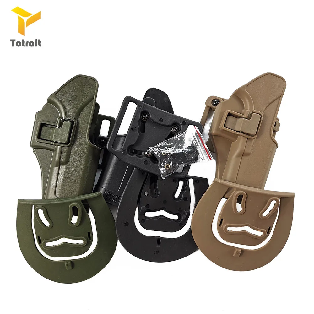 TOtrait Glock 17 19 22 23 31 Airsoft кобура для пистолета тактическая Боевая правая рука пистолет поясная кобура оборудование пистолет аксессуары
