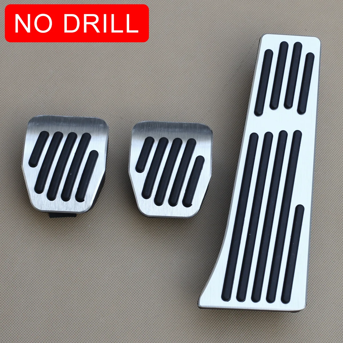 

Gas Brake Clutch Pedal Cover Set For BMW X3 Z4 E90 E91 E92 F10 F25 E89 316i 318i 320i 520i 523i 518d 520d Manual Transmission