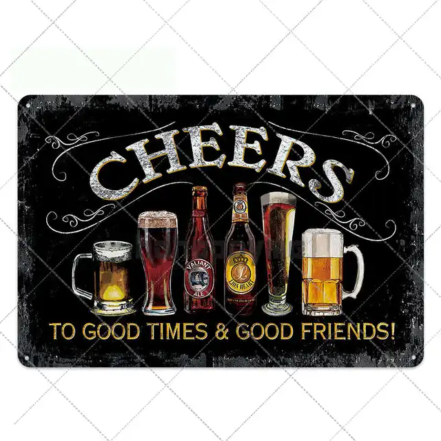 Targa Metallica Retrò EXIT 20x30 Cm - Decorazione Vintage Per Pub, Feste E Cantina - Foto 8