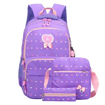 

Female Teen Backpack Designer Student Zipper Nylon Panelled Black Casual Backpacks For Teenage Girls Mochila Notebook Bookbags