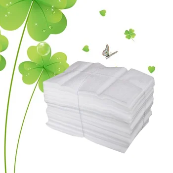

100 Pcs Foam Wraps Foam Pouches EPE Coated Pearl Cotton Foam Wrap Sheets for Shipping Packing Moving