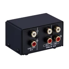 2 in 1 Out or 1 in 2 Out o Source Signal Selector, Switcher, Speaker, o Source, Switcher, RCA Interface, Lossess