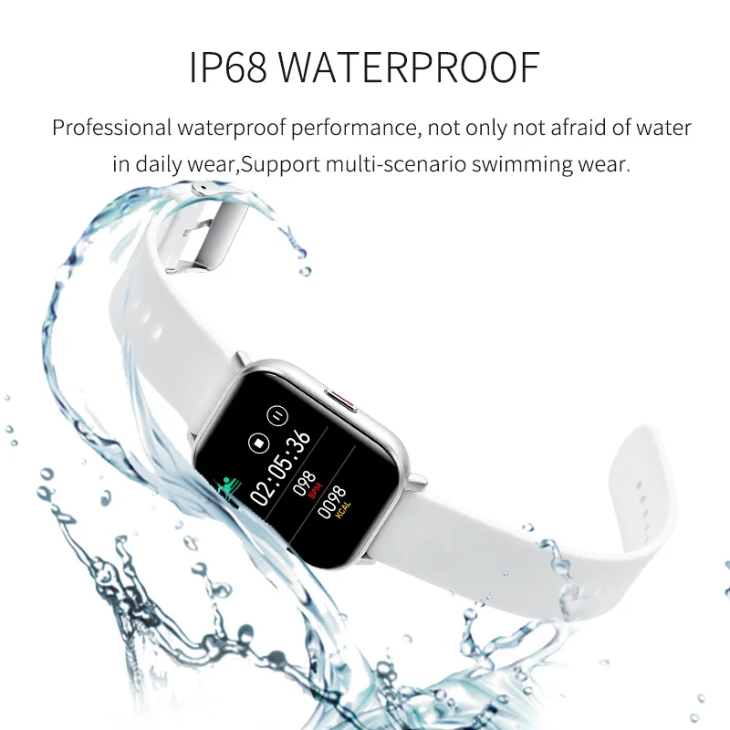 GTR heart rate and blood pressure dual-mode alarm clock pedometer photo watch