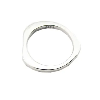 

Smooth Love Heart Shape Design Rings for Women Fashion 925 Sterling Silver Jewelry Women Rings Signature Rings for Girls Party