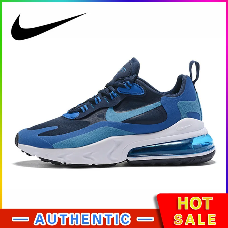 

Nike Air Max 270 React Men's Running Shoes Original Authentic Fashion Outdoor Color Sports Breathable 2019 New AO4971-400