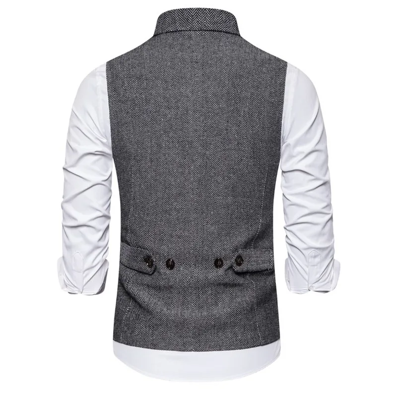 Gilet hommes Double boutonnage costume gilets