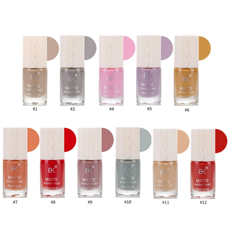 

9ml Metallic Mirror Effect Matte Dull Series Polish Manicure Nail Art Nail Polish Varnish