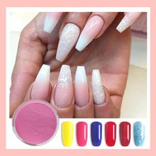 Like акриловый и погружающийся порошок блестящий порошок 10 грамм наращивание ногтей Профессиональный акриловый порошок 3D дизайн ногтей