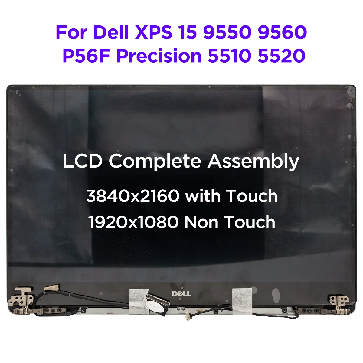 Сенсорный ЖК-экран 15 6 дюйма для Dell XPS 9550 9560 P56F Precision 5510 5520 сменный ЖК-дисплей UHD4K |