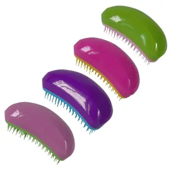 GĂŒnstig MĂ€nner Glatte Haar Pinsel Kamm Mango Form Anti-statische Haar Kamm Magie Friseur Salon Styling Werkzeuge