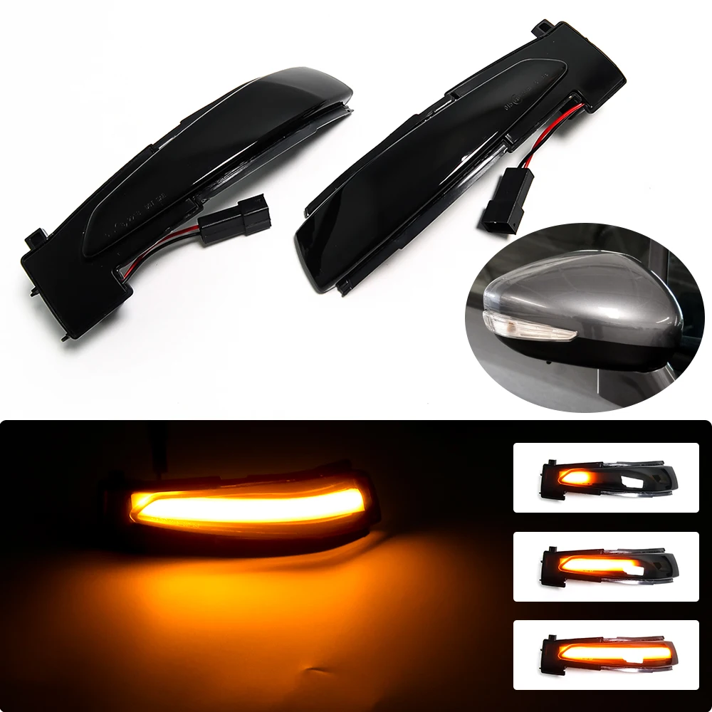 Clignotant Led Dynamique Pour Rétroviseur Latéral, Clignotant, Indicateur Pour Peugeot 508, Citroen C4 Picasso Ds5 2011 image