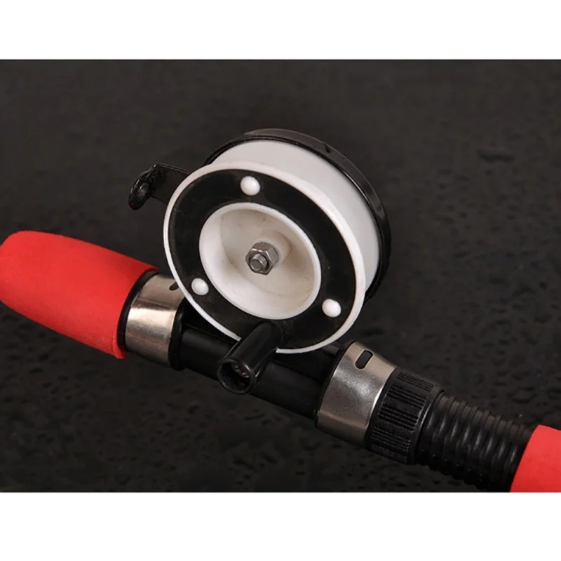 60/80/100cm Short Winter Ice Fishing Rod Glass Fiber Reinforced Ocean Bait Casting Rod with Fishing Reels 60/80/100cm Short Winter Ice Fishing Rod Glass Fiber Reinforced Ocean Bait Casting Rod with Fishing Reels