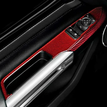 

Red Window panel trim For Ford Mustang 2015-2019 Decal Parts Mould Accessory