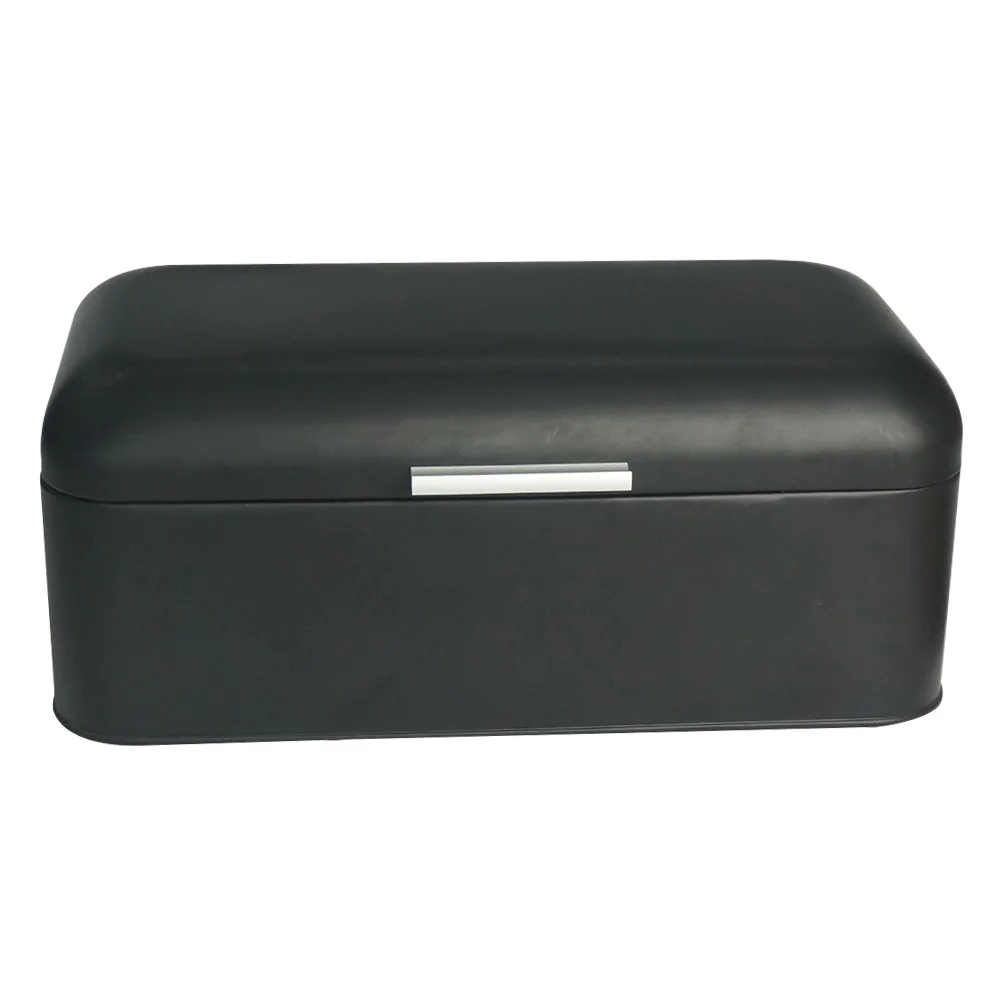 

Tools Large Capacity Home Kitchen Office Metal Saves Space Storage Box Easy Clean Multifunctional Decorations Bread Shape