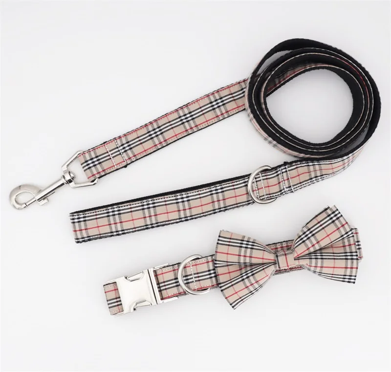 Классический сетчатый ошейник для собак галстук-бабочка с металлической пряжкой для больших и маленьких собак и кошек аксессуары для ошейника питомца
