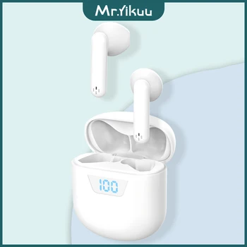 

TWS 5.0 Wireless Headphones with Microphone Sports Bluetooth Earphones HIFI Stereo Noise Cancelling Headset Earbuds