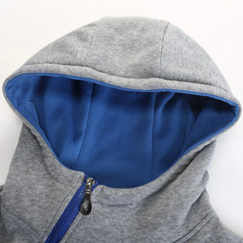 Мужская толстовка с капюшоном на молнии длинным рукавом|oblique zipper hoodie|mens hooded