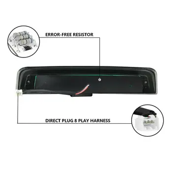 

Accessories Brake Light Taillight 55372082AD Super bright Replacement Car