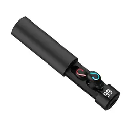 Q67 Tws Bluetooth 5,0 наушники бас Беспроводные стереонаушники Hifi спортивные наушники для bluetooth-гарнитуры с микрофоном для смартфона черный