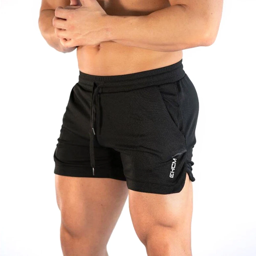 Мужские спортивные шорты для тренировок, Спортивные Повседневные Шорты для фитнеса и бега - Цвет: Navy