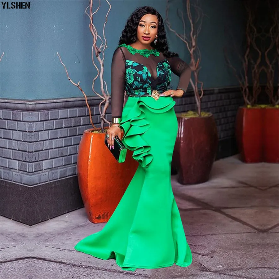 5 Colors African Dresses for Women Long Maxi Dress African Clothes Fashion Style Print Evening Dress Robe Africaine Femme 2019 06