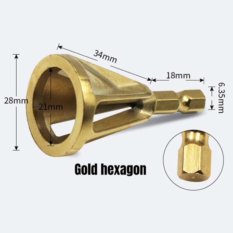 28mm Drill Bit Deburring External Chamfer Tool Stainless Steel Remove Burr for Repair Bolt Thread Metal Drilling Tools Accessory |