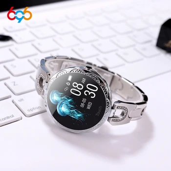 

696 AK15 Woman's Smart Bracelet Heart rate Blood pressure Sleep Quality detection Pedometer IP67 Waterproof fashion Smart Watch