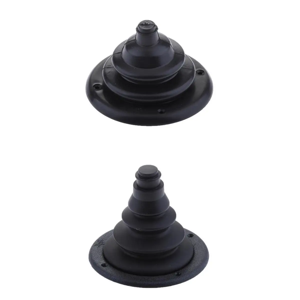 Plastic Boat Marine 70mm 105mm Motor Rigging Boot Steering Cable Boot Black