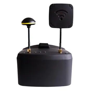 

5.8G 5inchs 40CH Dual Receiver Double Antenna FPV Goggles Video Glasses with DVR for QAV 250 220 210 for RC Model Racing Drone