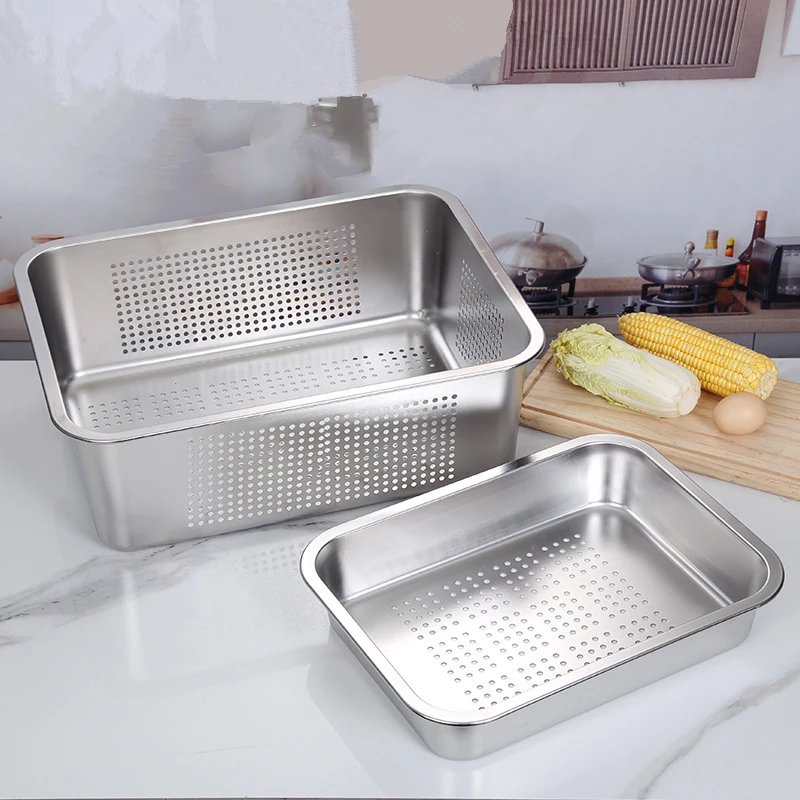 2Pcs Baking Trays Healthy Stainless Steel Cake Tray Rectangular Oven Tray  Dishwasher Safe Baking Sheet Rustproof Cookie Pan - AliExpress