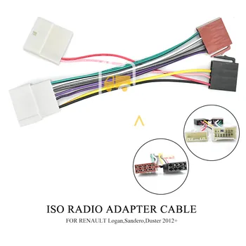 

12-043 ISO Radio Adapter for RENAULT 2012+ for DACIA 2011+ Wiring Harness Connector Lead Loom Cable Plug Adaptor Car Stereo