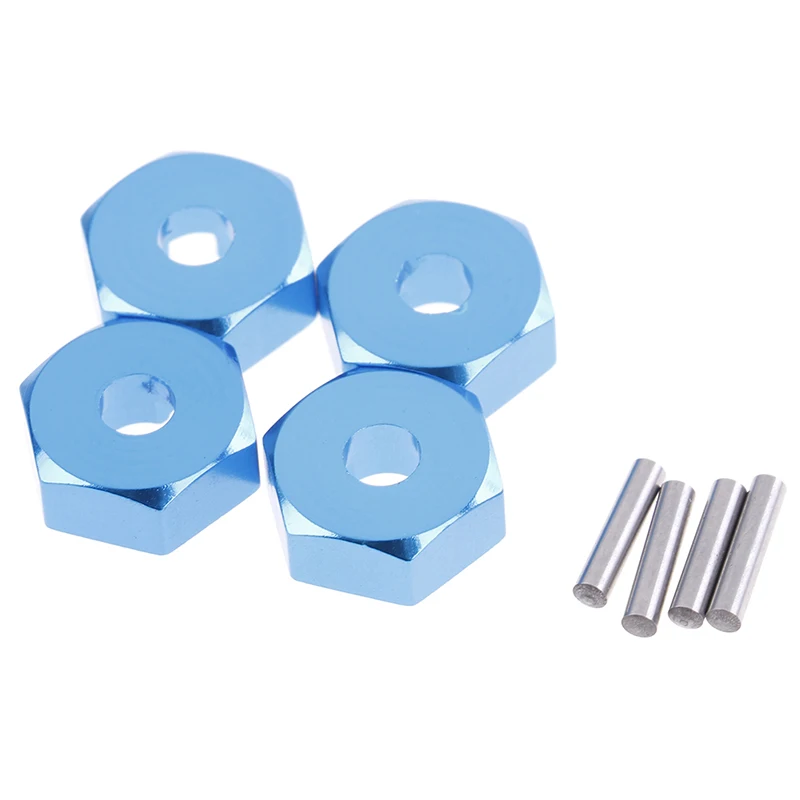 ZYCST 4PCS Aluminum Alloy 12mm To 17mm Wheel Hex Adapters – For Traxxas, Axial, RC4WD, HPI & More 1/10 RC Cars - View #11