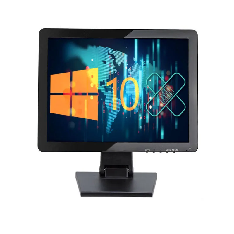 Промышленный ЖК монитор BNC HDMI VGA 15 дюймов для компьютера с разрешением 1024*768|desktop