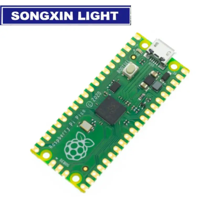 Официальная Raspberry Pi Pico Board RP2040 двухъядерный КБ ARM микрокомпьютер с низкой