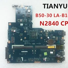 Новая ZIWB0/B1/E0 LA-B102P материнская плата для ноутбука lenovo B50-30 материнская плата для процессора INTEL N2840(без разъема для отпечатков пальцев