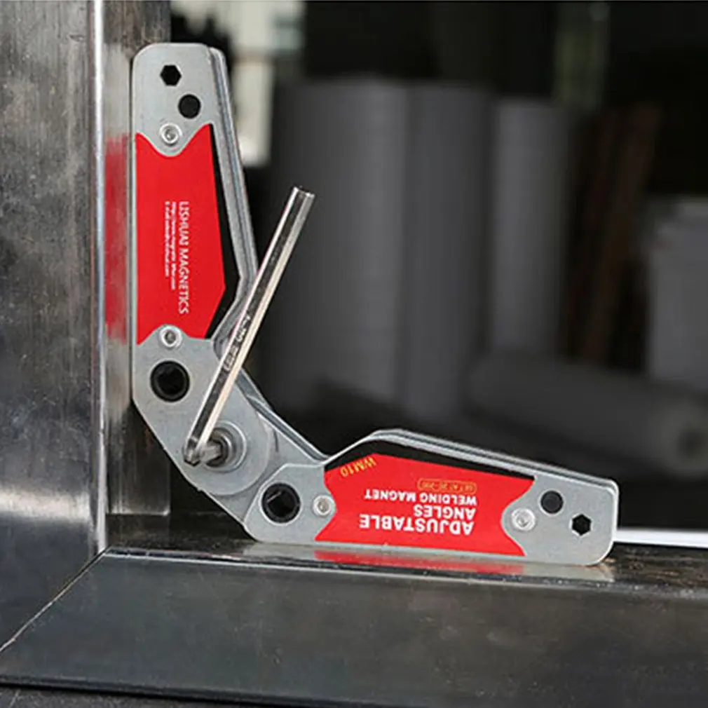 Magnetic Holder Fixator Corner Welding Magnets 20-200 Degree Adjustable Angles Magnetic Clamp Welding Holder WM10