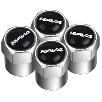 

4pcs New Sport Car Tire Wheel Valve Cap air cover For Toyota RAV4 RAV 4 2013 2014 2015 2016 2017 Car accessories