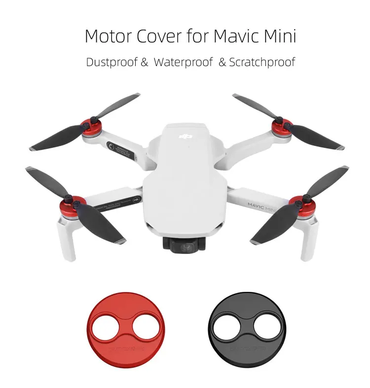 4 шт. DJI Mavic мини аксессуары крышка двигателя протектор для Mavic мини Дрон алюминиевый колпачок защита двигателя Защитный пыленепроницаемый