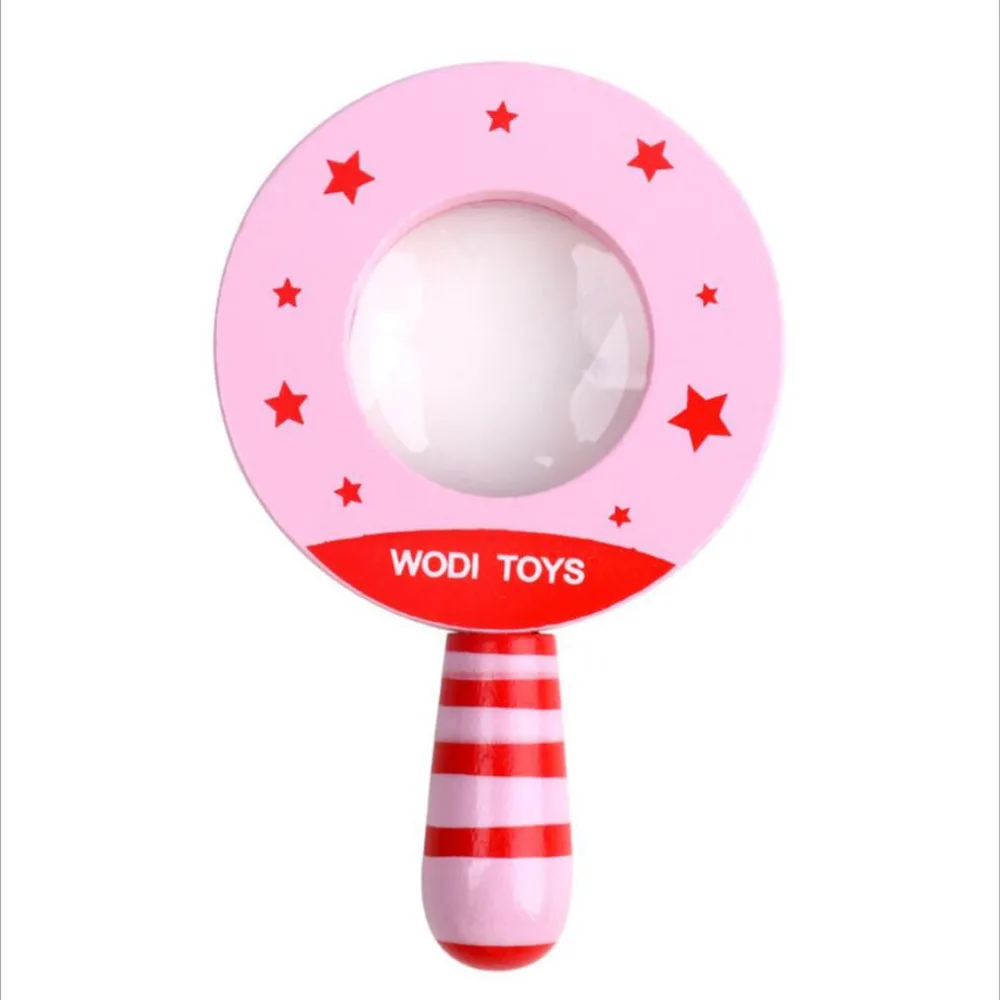 Classic Toys Wooden Cutely Magnifier Toy For Children Educational Toys Learning Exploring Ability Learning & Education Puzzle