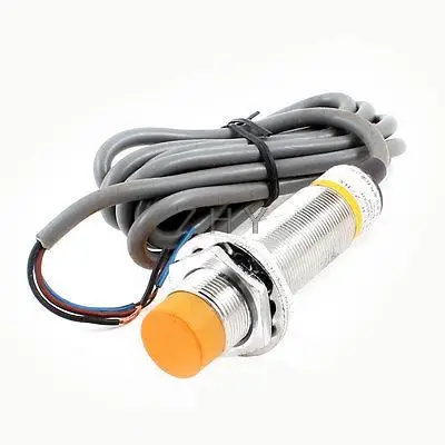 

3 Wire DC 6-36V 200mA NPN NO 8mm Inductive Proximity Sensor Switch Yellow