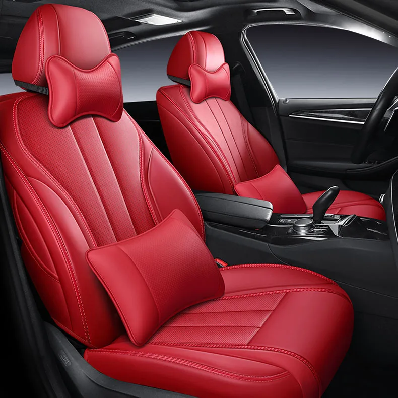 custom cowhide car seat cover for Jeep Wrangler JK Grand Cherokee Commander Renegade Cherokee Patriot Compass car accessories