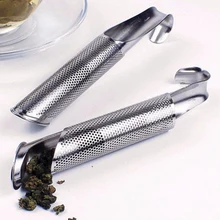 1 шт. фильтр для чая из нержавеющей стали в форме табачной трубки многоразовый фильтр для заварки специй чашка для кофе чайная посуда JCFCY26