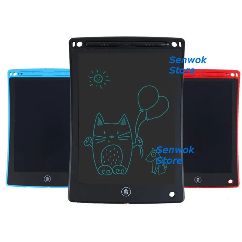 

Kids Magic Doodle Pad Drawing Mat Plastic Material Drawing Tablet LCD Writing Mats Reusable baby painting board Educational Toys