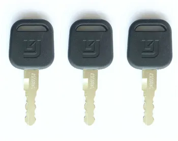 

3key For Liugong Excavator and Heavy Equipment Ignition Keys 34B0557 Free Shipping