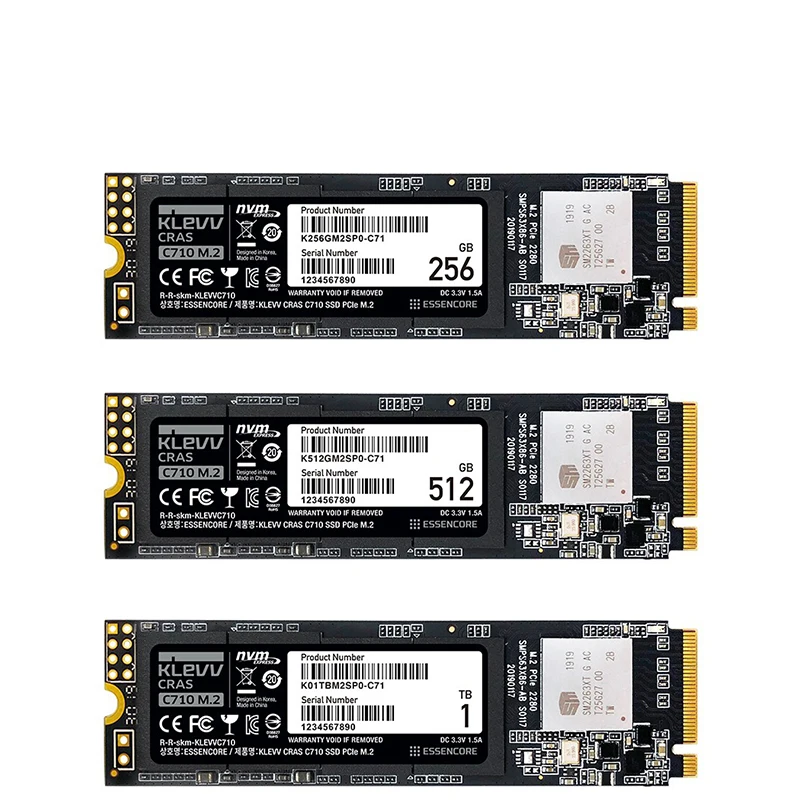 ssd internal hard drive for pc KLEVV 1TB C710 512GB SSD NVMe PCIe Gen 3x4 M.2 2280 256GB Solid State Drive Internal Hard Disk High Performance SSD For Computer 2 tb internal ssd