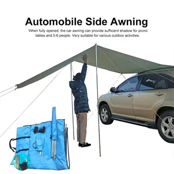 

S M L Awning Waterproof Tent Shade Ultralight Awning Canopy Sunshade Outdoor Camping Tent For Car SUV MPV Trucks Hatchbacks