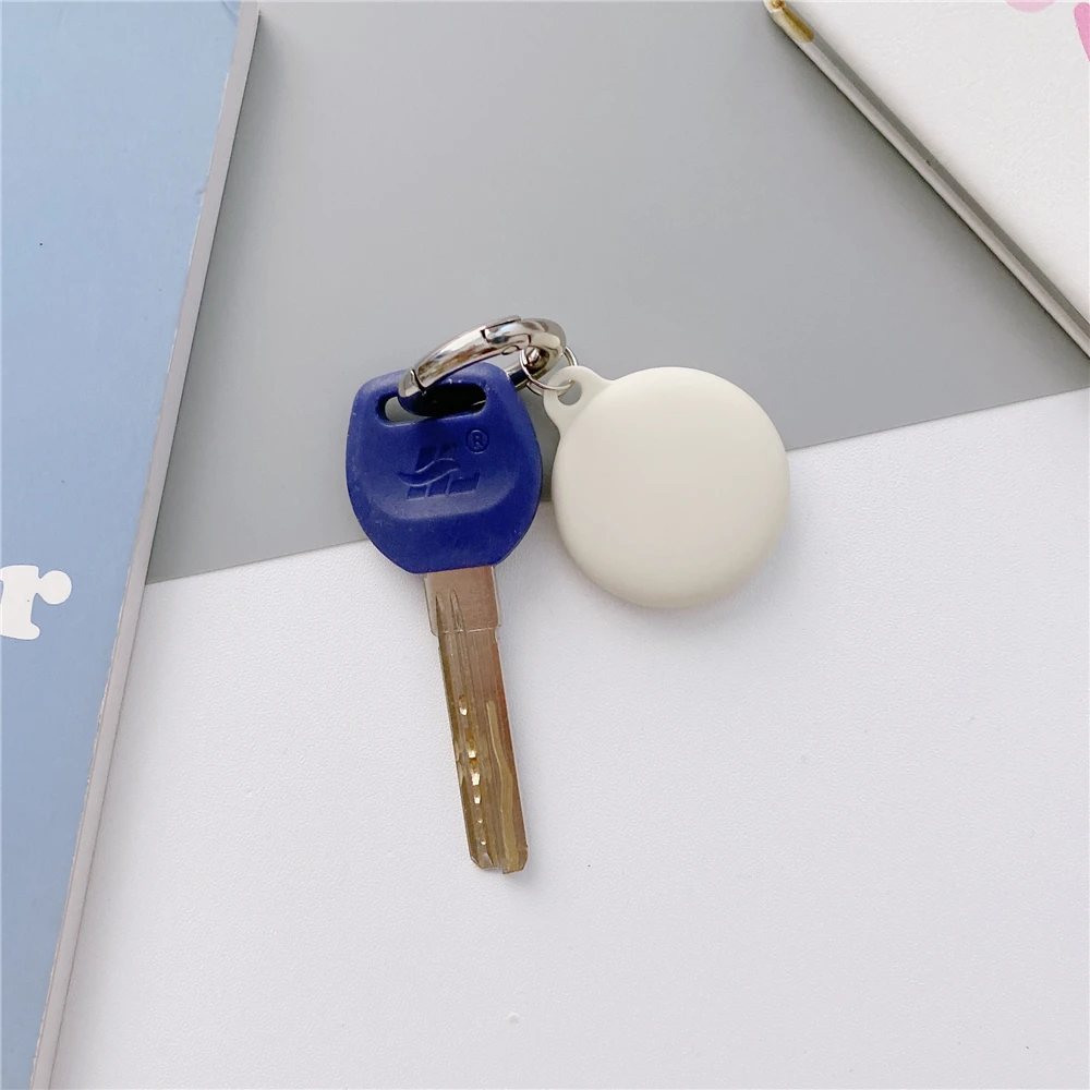 Apple Airtags ̽ ü Ǹ ȣ  ƮĿ ׼ Anti-scratch Sleeve Keychain Air tag Sleeve